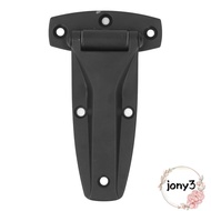 JONY T Hinge, Zinc Alloy T Strap Soft Close Hinge, Universal Soft Close Black Replacement Hinge for 