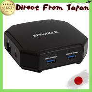 Sparkle USB4 Travel Dock Compact Docking Station with Travel Case, 9-Port Connections, Laptop Dock, 