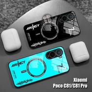 Case poco C81 C81 Pro - Softcase Glass poco C81 Pro C81 - Casing poco C81 poco C81 Pro - Kesing poco