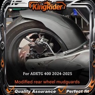 High-quality 2024-2025 model rear wheel mudguard extension for SYM ADXTG400 motorcycles - non-destru
