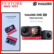 INSTA360 ORIGINAL MALAYSIA ONE RS TWIN EDITION(NEW) FREE ORIGINAL BULLET BUNDLE STICK WITH INVISIBLE STICK &amp; 128GB EXTREME &amp; GP 120 IN 1 KIT ACCESSORIES