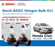 Bosch Halogen Headlight Bulb for Honda Civic FB (55W) H11