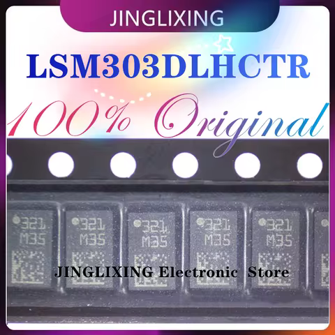 10~50pcs/lot NEW Original LSM303 LSM303DLHC LSM303DLHCTR M35 LGA14 in stock