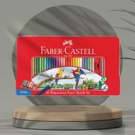 Faber-Castell 水性色鉛筆60色/鐵盒(原廠正貨)