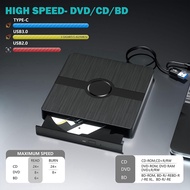aagrghh-External Blu Ray DriveCD/DVD Burner Player with Read/Write Capability Portable Blu-Ray Playe