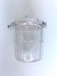 (原價$190) 99.9%新 TOUCH 53mm ~ 54mm 沖煮手把 咖啡 透明 抗靜電 量杯 濃縮 咖啡機 antistatic transparent dosing cup for esp