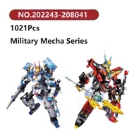 ✨Military Mecha Series Building Blocks 1000±Pcs Sembo Mobile Suit MS Battle Robot Mech Toy Puzzle Set