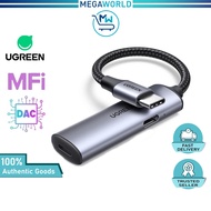UGREEN USB C to Lightning MFi Headphone Adapter 60W PD Fast Charger Splitter Type C iPhone Earphone