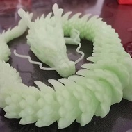 Chinese Style 3D Printing Dragon 60cm Luminous Toys Stall Souvenirs Must-have Luminous 3D Printing T
