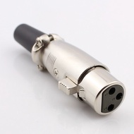 XLR Plug (Three-Core) XLR Plug Microphone Plug Japanese Microphone 3-Core XLR Head (Female)