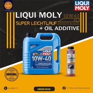 10W40 LIQUI MOLY SUPER LEICHTLAUF 4L (7000KM)/LIQUI MOLY OIL ADDITIVE (300ML)