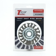 HM-SS4 Flat Stainless Steel Wire Brush Size 4"X1/2X5/8" Genuine