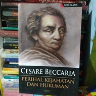 Original Buku Casare Beccaria - Perihal Kejahatan & Hukuman