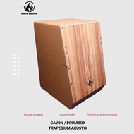 Cajon Trapesium Kajon duduk/DRUMBOX akustik trapesium warna coklat ekonomi