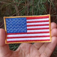 Usa flag embroidery Patch, American flag embroidery, American flag embroidery