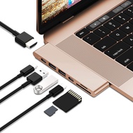 USB C Hub for MacBook Pro Air 13 15 inch M1 2022/2021-2018, MacBook Adapter with 4K HDMI, 100W PD, 4