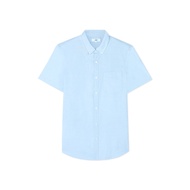 ✔✧ AIIZ (เอ ทู แซด) - เสื้อเชิ้ตผู้ชายแขนสั้น สีพื้นnMens Short Sleeve Shirts