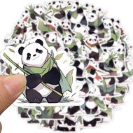 [Large stickers]54pcs Panda Warrior Kung Fu Panda Stickers for Stationery Laptop Bicycle Car Guitar 