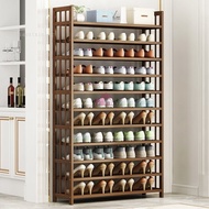 Bamboo Shoe Rack Simple Entrance Home Dormitory Storage Economical Simple Modern Corridor Bamboo Wood Shoe Cabinet DLP6
