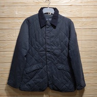 wintet jaket quilted ARMANI JEANS size L fit XL tebal jaket casual 