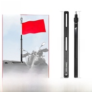 MOTOWOLF คันทรี่ Flag Pole สำหรับรถจักรยานยนต์แบบพิเศษ ขาตั้งกล้องกีฬา ขาตั้งอะลูมิเนียมอัลลอยด์ ขยา
