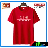 COTTON Cotton T SHIRT T-SHIRT Ball DENMARK World Cup FIFA 2022 Cotton 30S