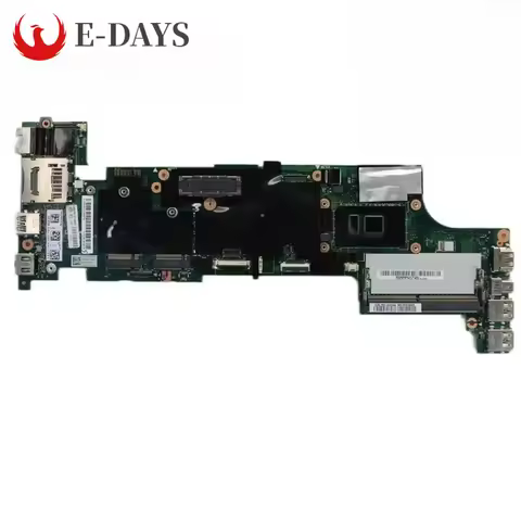 For ThinkPad X260 Laptop Motherboard.NM-A531 Main Board With CPU i3-6100 I5-6300 i7-6600 UMA 100% Te