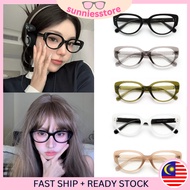 FAST SHIP Butterfly Thick Style Fashion Eyewear Clear Glasses Spek Mata Cat Eye Viral Bingkai Tebal 