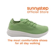 Sunnystep - Balance Knit Runner - Sneakers in Mint - Most Comfortable Walking Shoes
