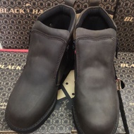 BLACK HAMMER SAFETY SHOES # BH4663 # SAFETY BOOTS # GENUINE LEATHER # KASUT KERJA SAFETY LELAKI # 💯 