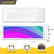 [beigz] LESOWN Long Strip Monitor 7.84 inch IPS 400x1280 Small HDMI Portable Touchscreen White Monit