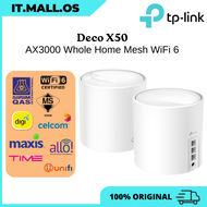 TP-Link Deco X50 AX3000 Whole Home Mesh WiFi 6 Unit ( 3 Year Warranty by TP-LINK )