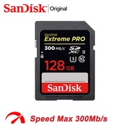 SanDisk Extreme Pro SD Card 32GB 128GB 64GB 256GB 300M U3 4K Class 10 Memory Card 128 GB Flash Card SD Memory Carte SD SDXC SDHC