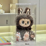 กล่องเก็บของ Acrylic Zimomo ขนาดใหญ่ บังลมป้องกันฝุ่น คุณภาพสูง สำหรับผู้สะสมของเล่นและผู้ใหญ่ กล่อง