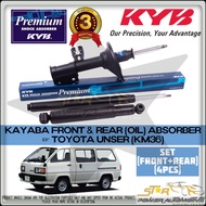 KAYABA KYB PREMIUM Toyota Unser KM36 Oil Shock Strut Absorber ( FRONT 2PCS + REAR 2PCS = SET 4PCS )