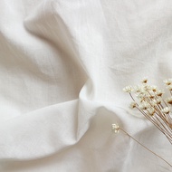 Ready Stock Pure Cotton Natural White Clothing Lining Lining Fabric Soft Skirt Lining Fabric Photo B