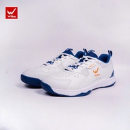 Giày Thể Thao Wika Maru Màu Trắng Navy New 2025 Chính Hãng - Đế Eva Bám Sân Giảm Chấn Tốt Siêu Nhẹ