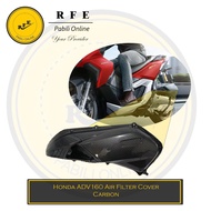 Honda ADV 160 Air Filter Cover Carbon | Click 160 Air Filter Cover Carbon | PCX 160 Air Filter Cover
