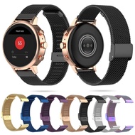 For Xiaomi Smart Watch/Fossil Gen 4 Q Venture HR Stainless Steel Mesh Band Strap