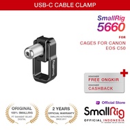 SmallRig USB-C Cable Clamp for Cages for Canon EOS C50 5660