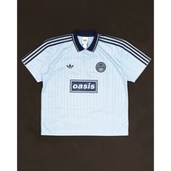 Adidas Originals x Oasis '25 Tour Jacquard Jersey Blue Sky