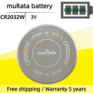 Original muRata CR2032W battery 3V high temperature resistant button tire pressure battery can repla