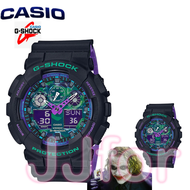 Casio นาฬิกาสปอร์ตGShock สายเรซิ่นผู้ชายนาฬิกา GA-100-BL1A(แฟชั่นนาฬิกาสปอร์ต)