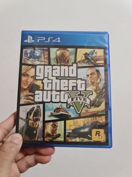 แผ่นเกม Gta5 ของเครื่อง PlayStation 4 เป็นสินค้ามือ2ของแท้มีแผนที่ครบ สภาพสวยใช้งานได้ตามปกติครับ ขาย 690 บาท