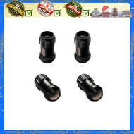 MUGEN Racing Lock Nuts - Black (Set of 4) - Part Number: 08184-XG8-K0S0-BL