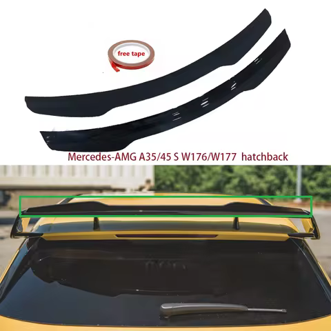 SPOILER CAP For MERCEDES-AMG A35A45S W176 W177 Benz A-Class Maxton design
