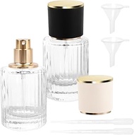 Perfume Atomiser, Pack of 2 Perfume Filler Glass, Refillable Perfume Bottles, 30 ml Atomiser Empty S