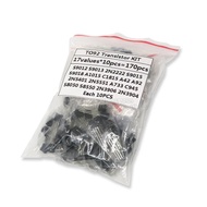 Transistor Assorted Kit S9012 S9013 2N2222 S9015 S9018 A1015 C1815 A42 A92 2N5401 2N5551 A733 C945 S