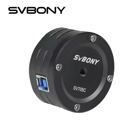SVBONY SV705C Color Planetary Camera/ IMX585/ EAA/ USB3.0 Lunar Solar Imaging 8.3MP No Amp Glow W/ L