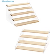 SEPTEMBER Acrylic Storage Display Rack, 2/3/4/5Layer Ladder Type Doll Figures Model Shelf, Anime Fig